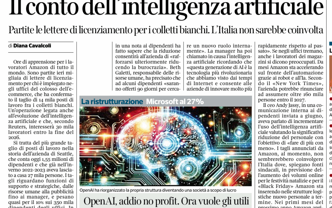 Riflessione etica sulla governance della rivoluzione tecnologica e l’interesse pubblico